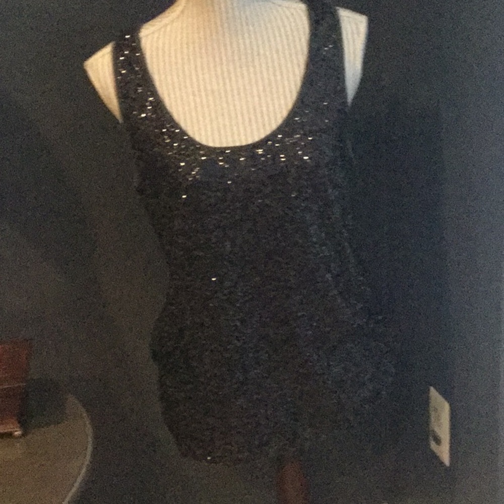 J Crew sequined tank top